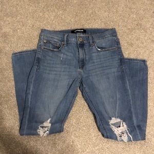 Express Jeans - legging mid rise stretch skinny